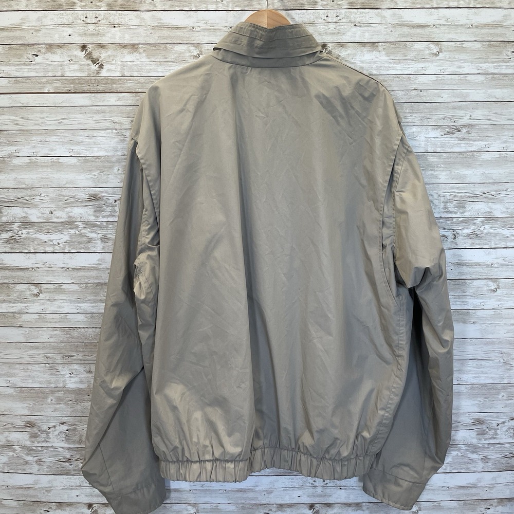 Vintage Members Only Mariner Mens 2X Jacket‎ Beige Full Zip Lined Windbreaker - Picture 4 of 16